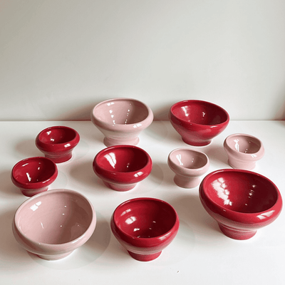 Aurora Ceramic Bowl Medium (Pink) - Modeletto Store