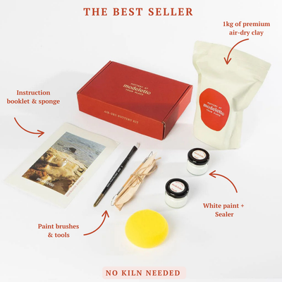 Air-dry pottery kit