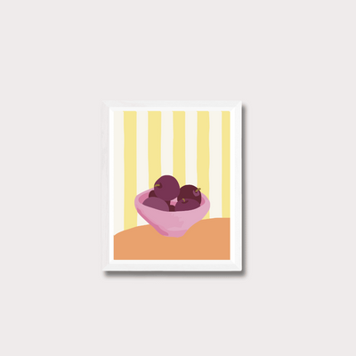 Plums in Aurora Paint By Numbers Kit