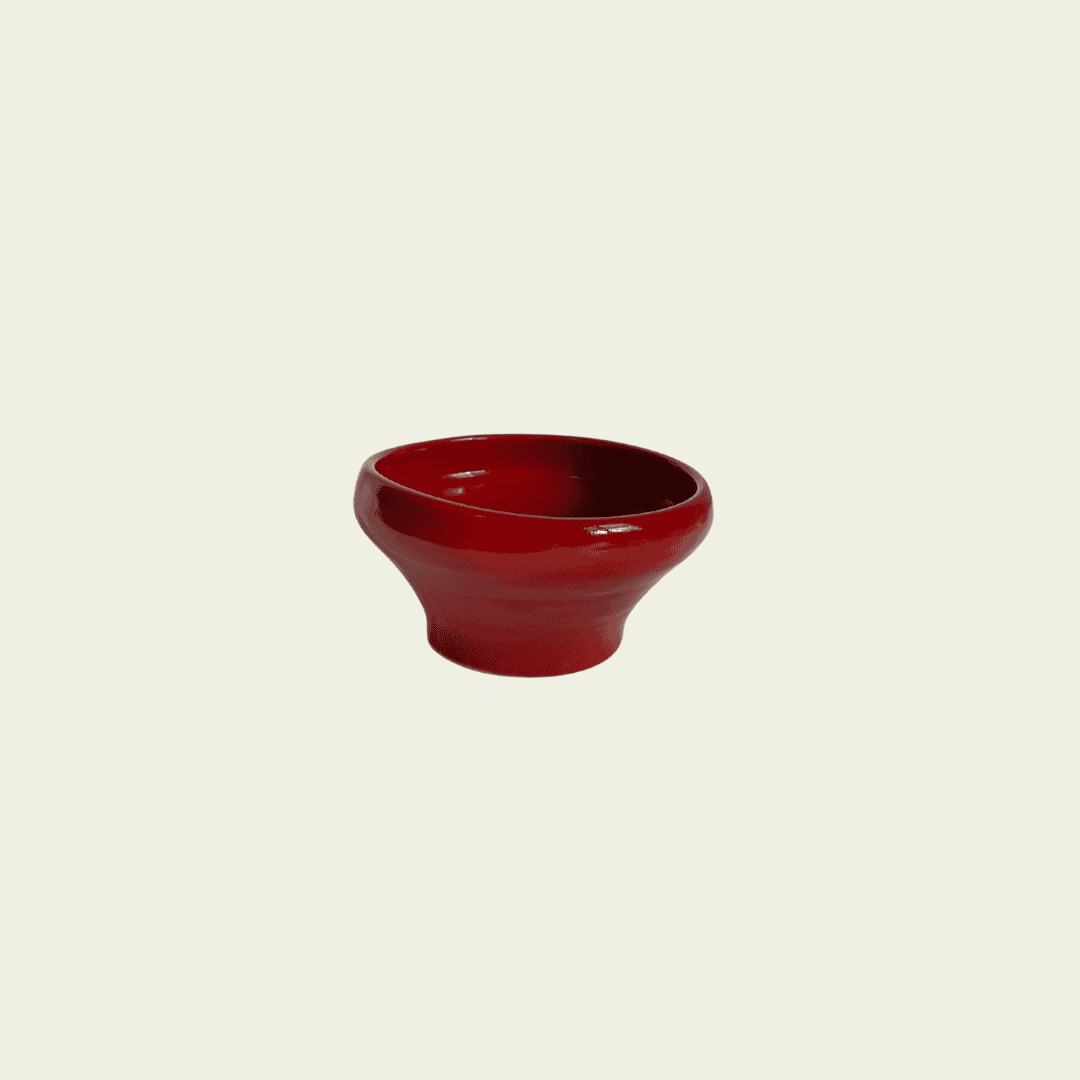 Aurora Ceramic Bowl Small (Red) - Modeletto Store