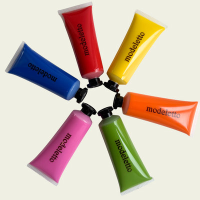 Classic acrylic paint set (6 colours)