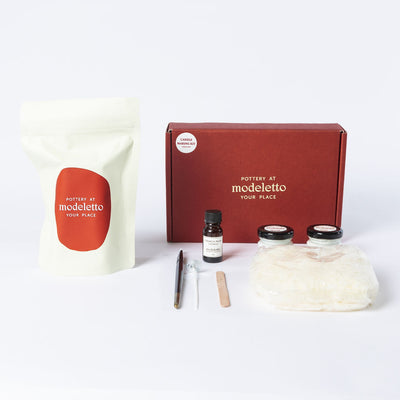 Candle & pottery making kit