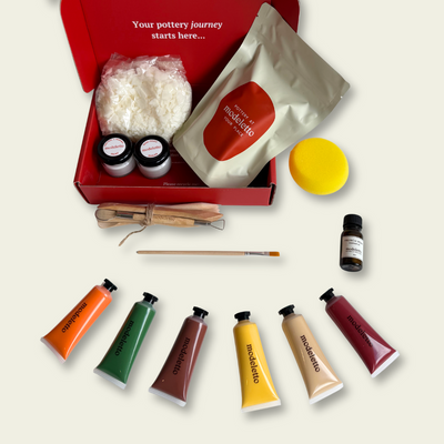 Candle & pottery making kit