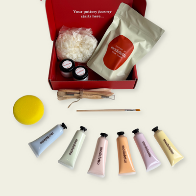 Candle & pottery making kit