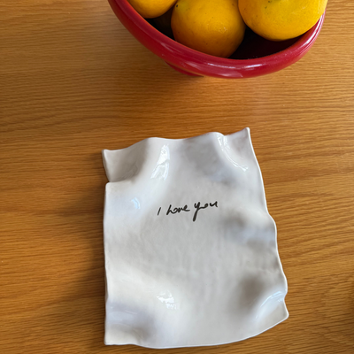 Ceramic note board seconds
