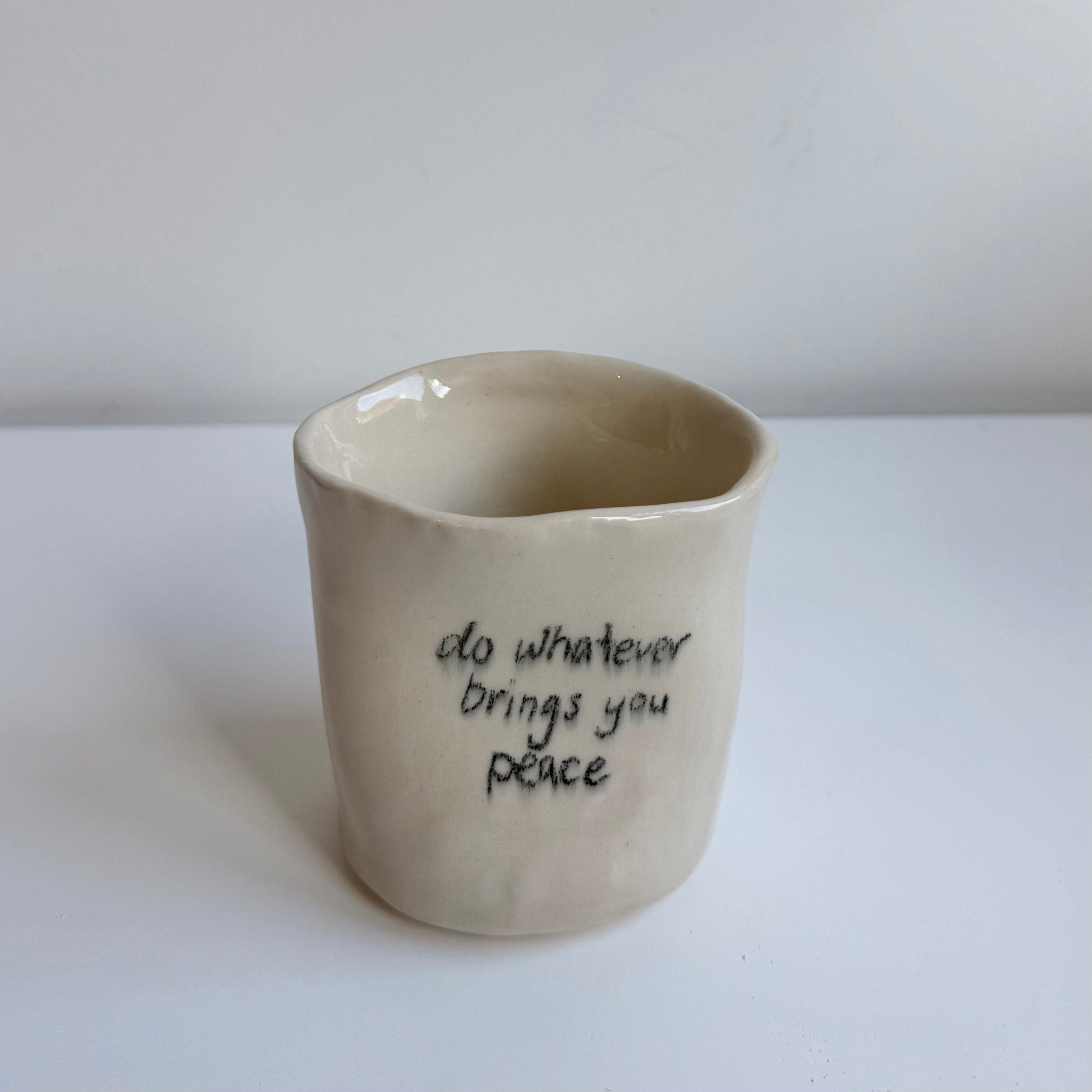 Ceramic cup (seconds#3)