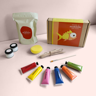 Junior air-dry clay kit
