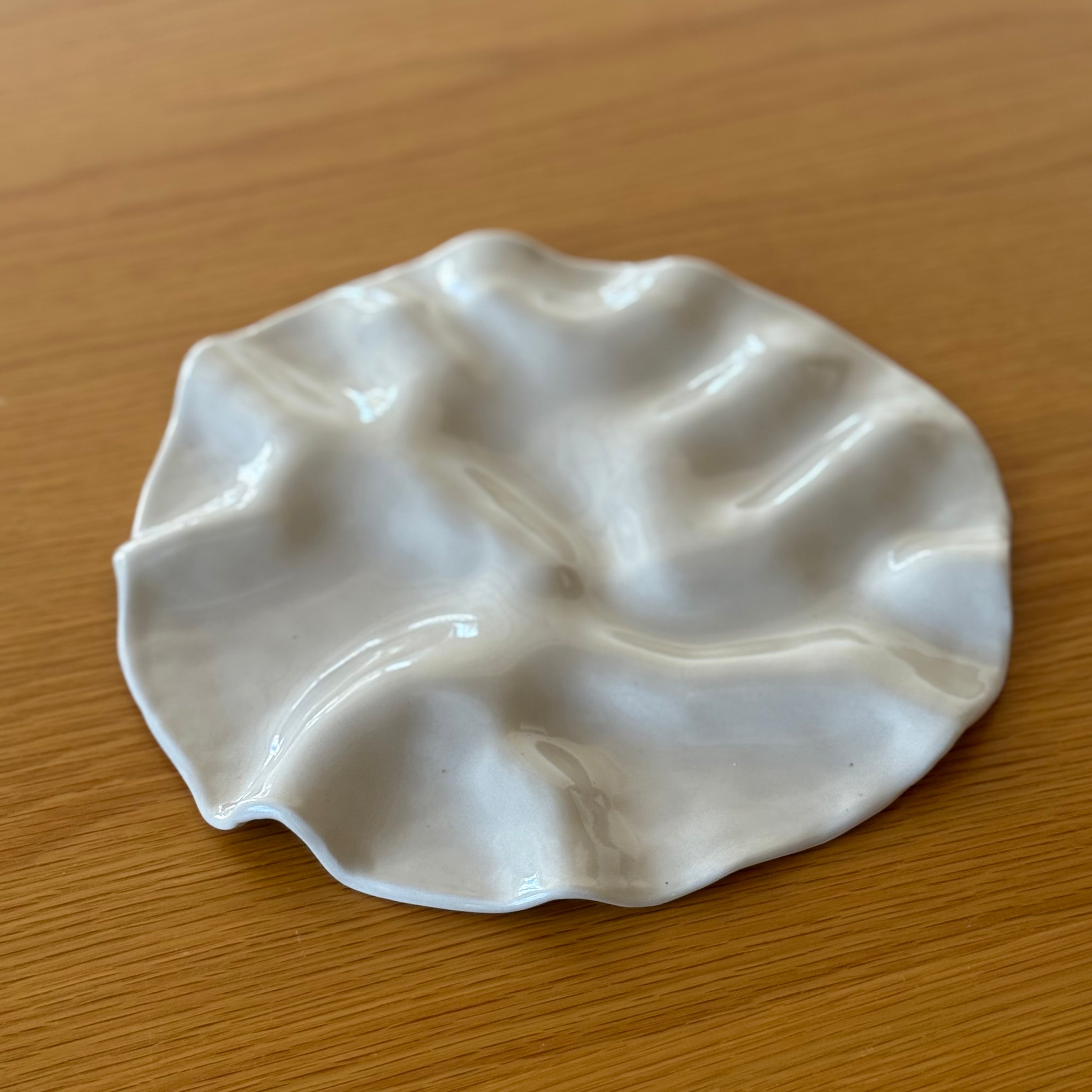 Ruffle plate sample