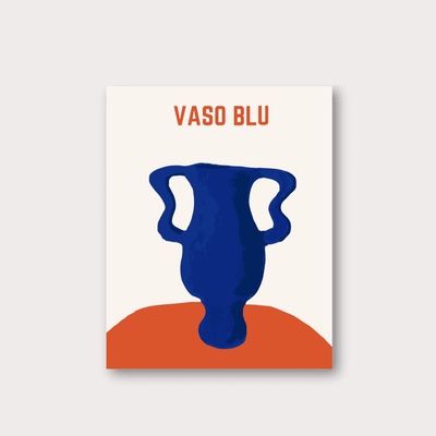 Vaso Blu Paint By Numbers Kit