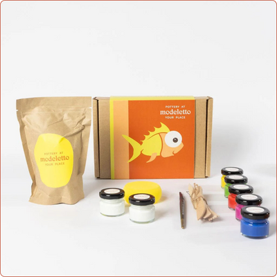 Junior air-dry clay kit