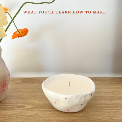 Candle & pottery making kit