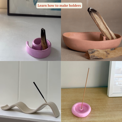 Air-dry pottery kit (meditation edition)