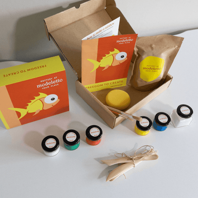 Junior air-dry clay kit - Modeletto Store