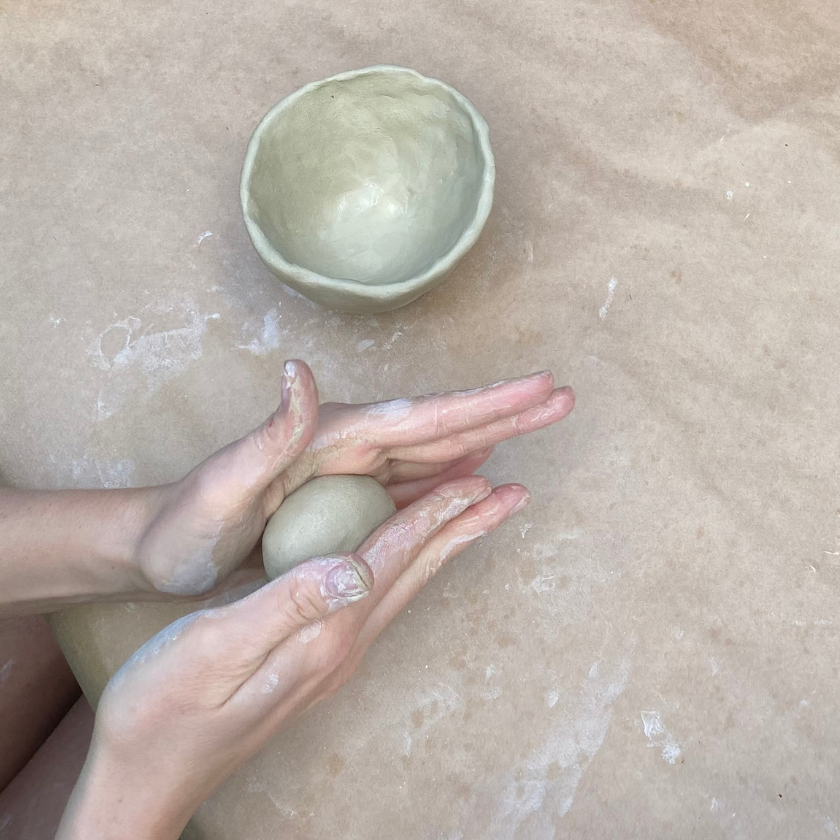 learn how to make a pinch pot