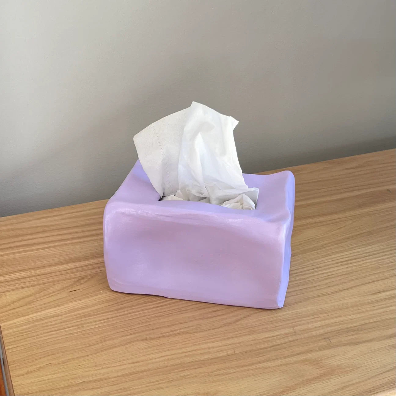 Make this tissue box using our pottery template