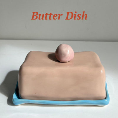 MAKE A BUTTER DISH USING OUR TEMPLATE