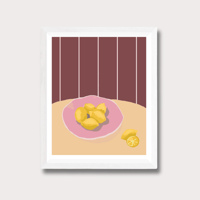 Lemons in Florence Paint By Numbers Kit