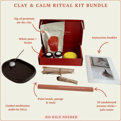 Clay & calm ritual kit bundle