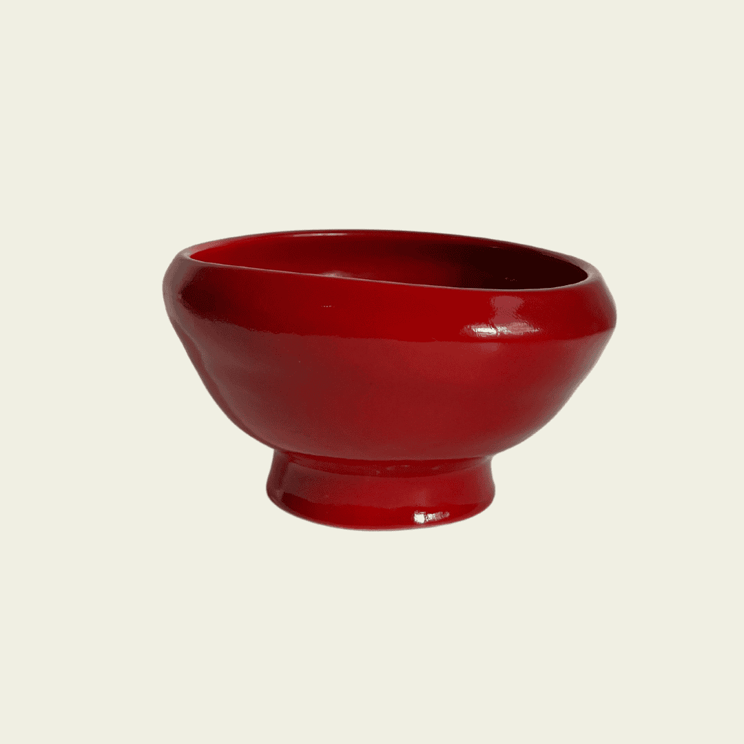 Aurora Ceramic Bowl Medium (Red) - Modeletto Store 