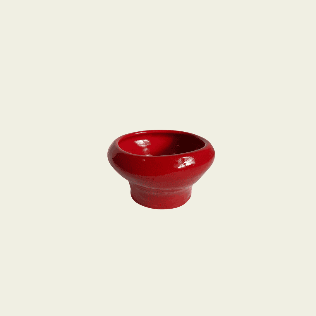 Aurora Ceramic Bowl Small (Red) - Modeletto Store 