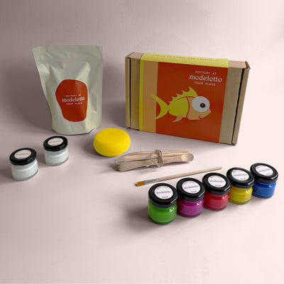 Junior air-dry clay kit