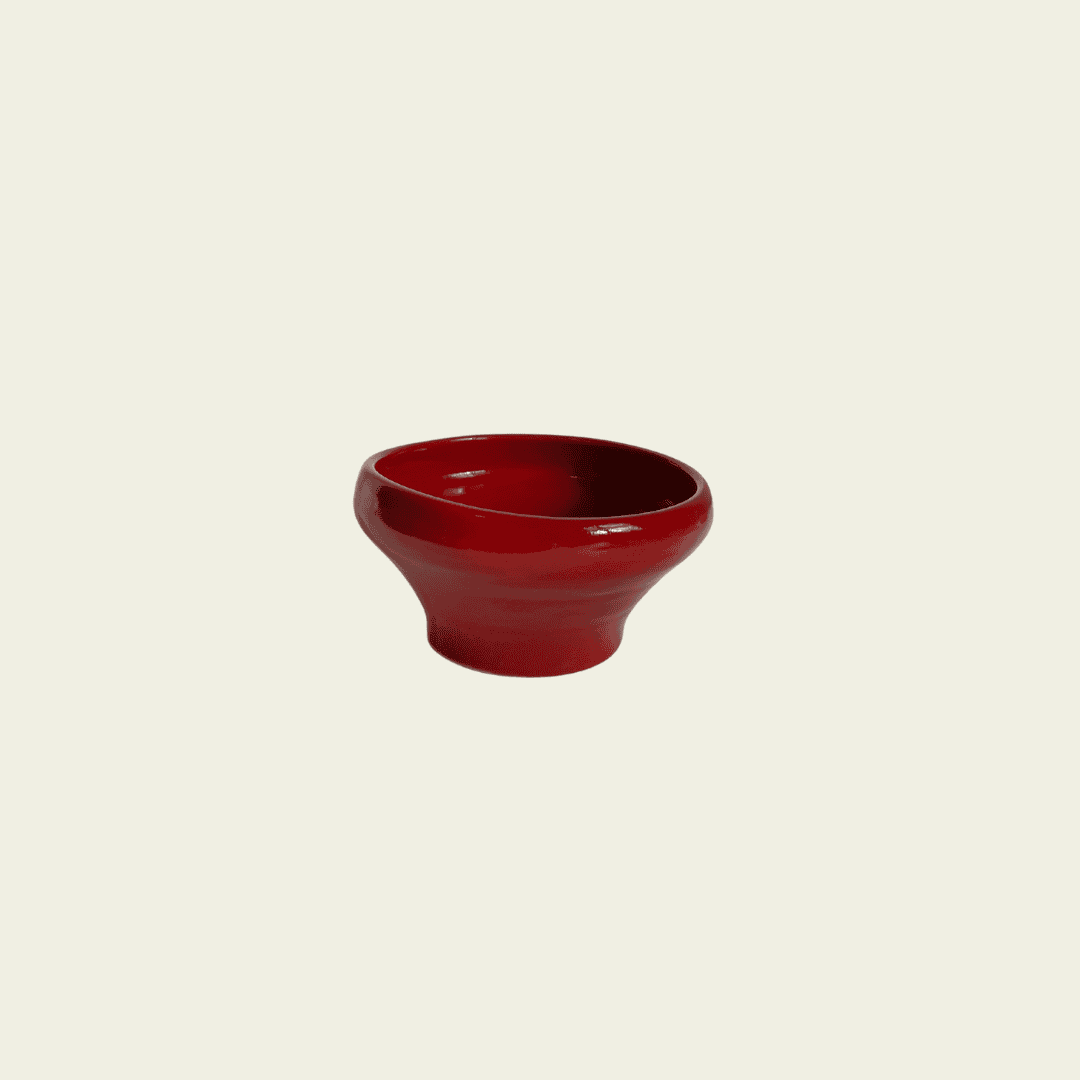 Aurora Ceramic Bowl Small (Red) - Modeletto Store 