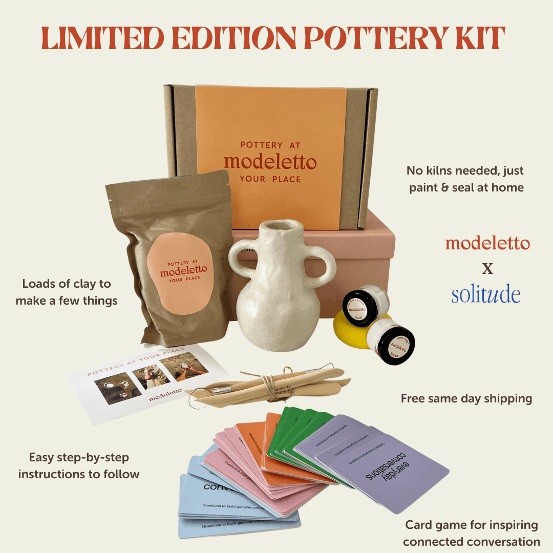 Air-dry pottery kit x Everyday Solitude