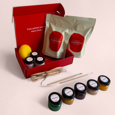Air-dry pottery kit BUNDLE