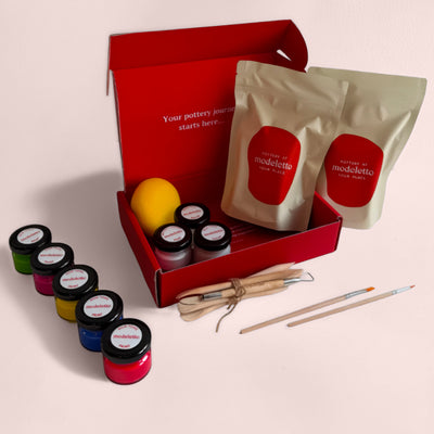 Air-dry pottery kit BUNDLE