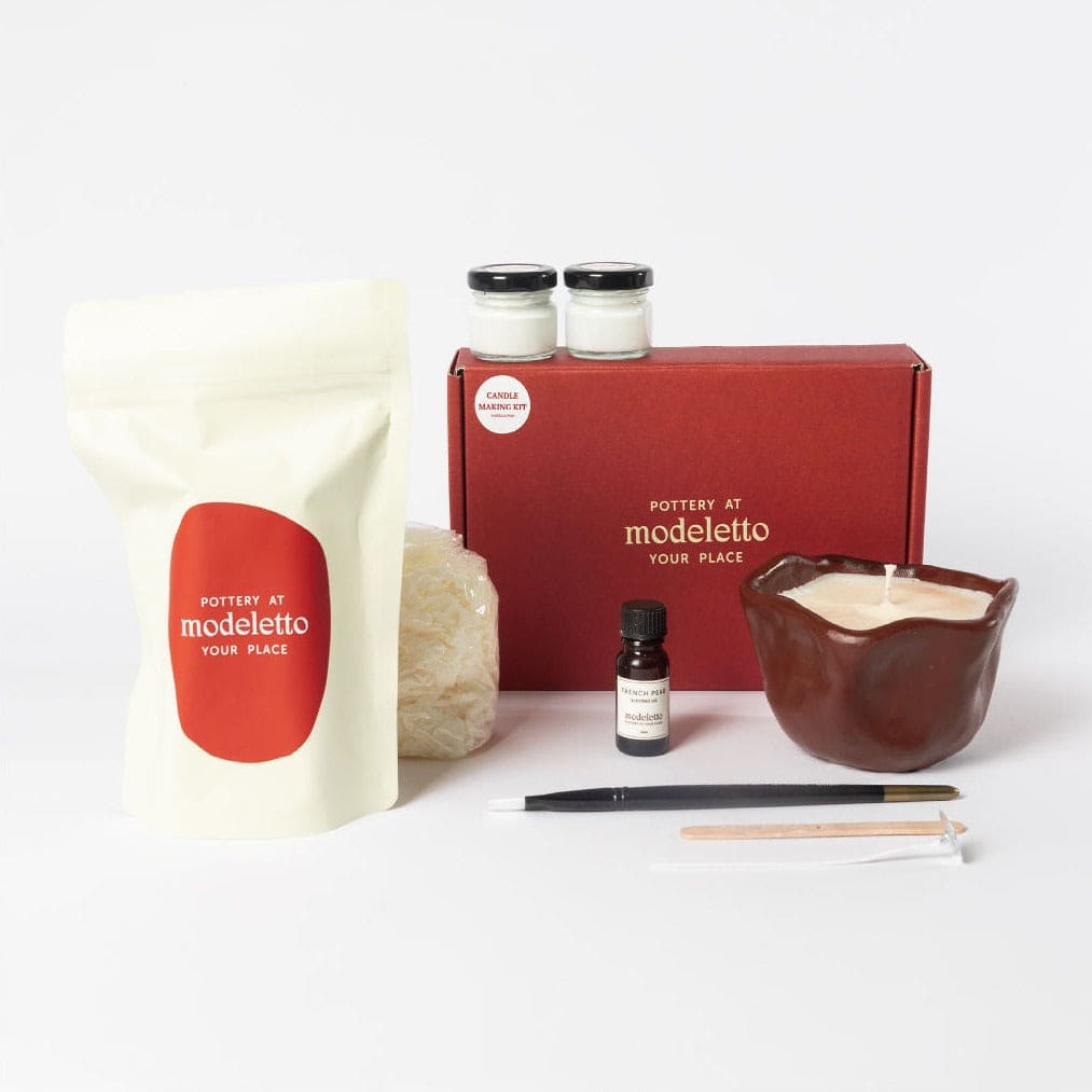 Candle & pottery making kit