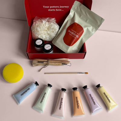 Candle & pottery making kit