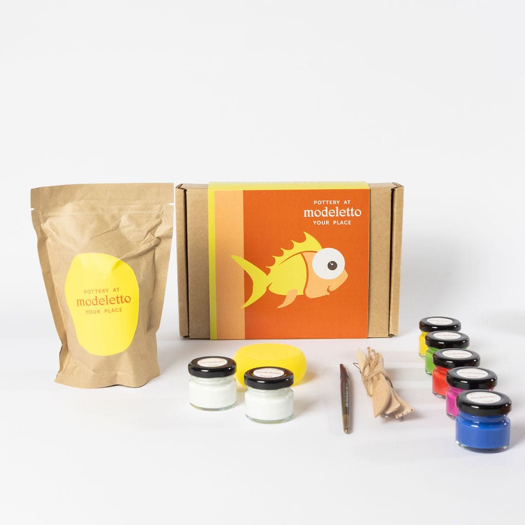 Junior air-dry clay kit