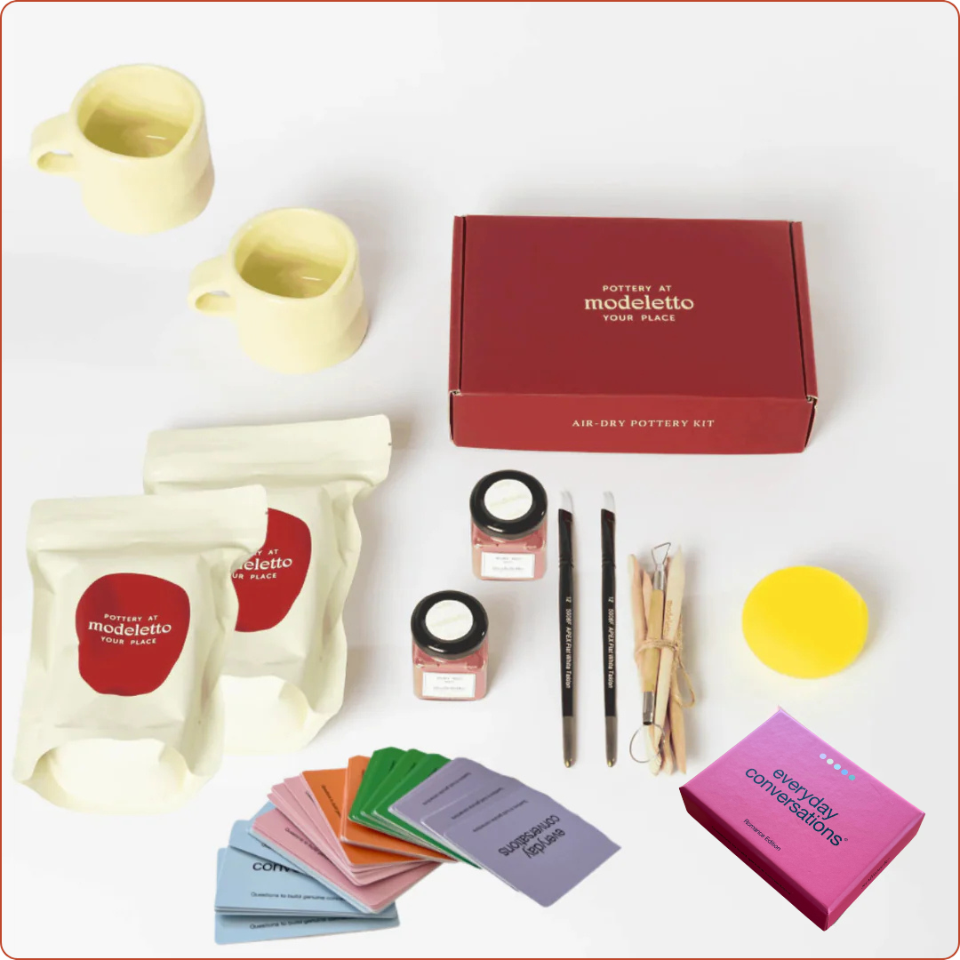 Date-night Ceramic Pottery Kit (Limited Edition)