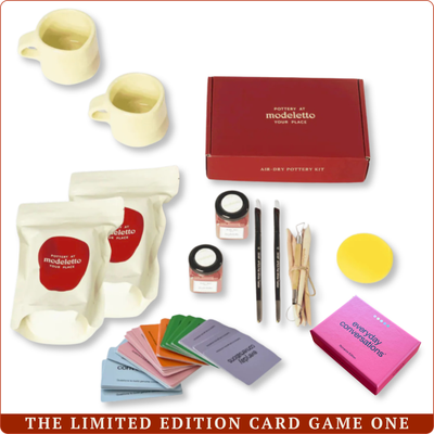 Date-night Ceramic Pottery Kit (Limited Edition)