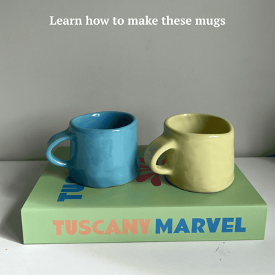 Date-night ceramic pottery kit bundle