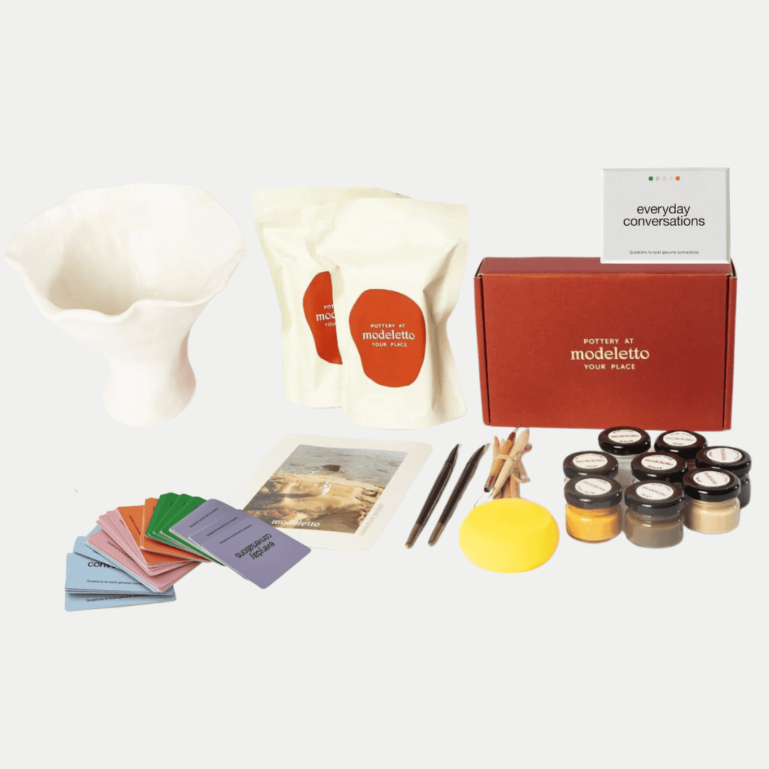 (Limited edition) Air-dry pottery kit bundle x Everyday Solitude